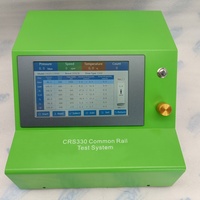 Dispositivo Portátil de Medición y Control de Inyectores Common Rail con Pantalla Táctil CRS330 con Interfaz de Medidor de Flujo y Control de Temperatura