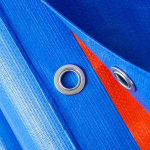 DEMENG 120gsm <span class=keywords><strong>plastique</strong></span> étanche/PE/polyéthylène/poly toile bâche anti-UV pour couverture de camping - Product Image 2