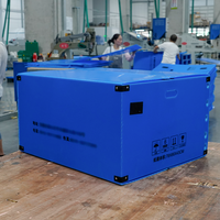Bac de transport pliable en carton ondulé PET, durable, recyclable, étanche, avec taille personnalisée et service OEM/ODM