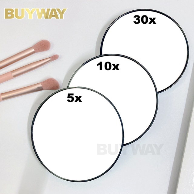5x10x30x Multi-size Magnifying Portable Vanity Set Small With Suction Cup Travel Round Detachable Compact Espejo Makeup Mirror