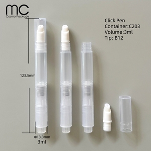 C203+B12 Envase Cosmético Portátil <span class=keywords><strong>de</strong></span> 3ml con Punta para Brillo Labial y Corrector - Product Image 2