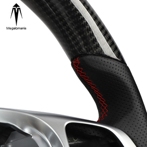 Volant en fibre de carbone personnalisé pour <span class=keywords><strong>Mercedes</strong></span>-Benz <span class=keywords><strong>Classe</strong></span> <span class=keywords><strong>C</strong></span>, GLA, CLA, GLS, GLE, CLS avec couleur personnalisable - Product Image 3