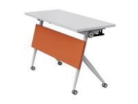 Table en bois pliable, design moderne, convertible et pivotante, durable et écologique, facile à assembler, idéale pour les écoles et les bibliothèques - Vente chaude