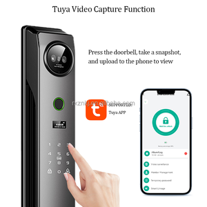 نمط جديد ذكي كلمة المرور الكهربائية بطاقة تويا الرقمية بدون مفتاح مقبض ذكي قفل - Product Image 3