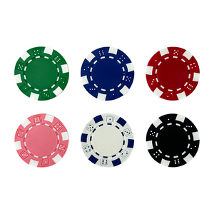 Clay Composite Custom Design Printable Logo Multi-denomination 14g 10g Poker Chips for Casino Party <b>Entertainment</b> - Product Image 3