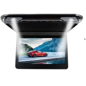 11.1 Inch Touch Button Car Monitor 1080P Multimedia Player Car Roof Mount Display Ceiling TV HD Video Support IR/FM/Mirror Link