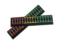 Bon marché, étiquette de pile de poids personnalisable, accessoires d'équipement de fitness, bâtons OEM/ODM