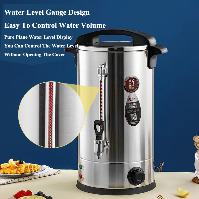 Принадлежности для кухни отеля и общественного питания, Перколятор для чая, урна 304, электрический котел из нержавеющей стали для горячей воды, чайник для воды