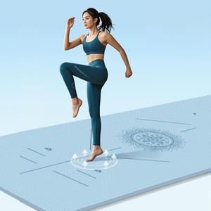 TPE Thickened Enlarged Yoga <strong>Mat</strong> Anti-slip Soundproof <strong>Skipping</strong> Rope <strong>Mat</strong> Gymnastic Fitness <strong>Mat</strong> for Women Men - Product Image 1