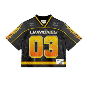 Tontons дизайн с логотипом, американский футбол, сублимационная сетчатая быстросохнущая майка - Product Image 6