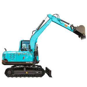 SNX75L compatto cingolato escavatore foresta macchina cingolata escavatore con terne - Product Image 4