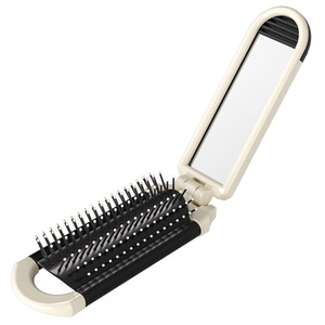 Portable Folding Mirror Comb With Air Cushion 127pcs 3D Elastic Bristles Large Size For Hair Smoothing And Massage - Product Image 4