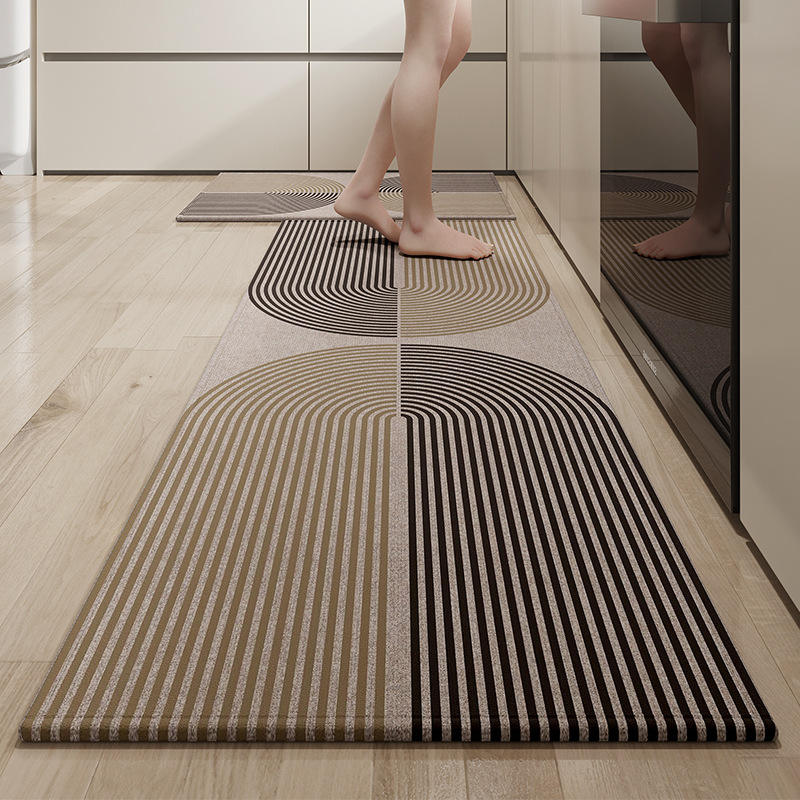 Semelle en caoutchouc velours de coton bambou - Twilight Shore