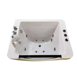 Bain à remous à bulles d'ozone pour bébé <span class=keywords><strong>Baignoire</strong></span> intérieure à LED vortex à température constante avec chaleur de douche - Product Image 4