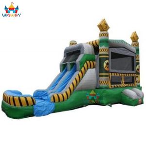 Castillo Inflable para Niños con Tobogán, Doble Carril, Material de PVC, Fácil de Instalar, Combinación No Tóxica para Diversión - Product Image 2