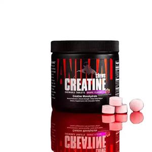 Comprimés à croquer de poudre de créatine monohydrate de gain musculaire de meilleure qualité de marque privée OEM pour hommes et femmes - Product Image 1