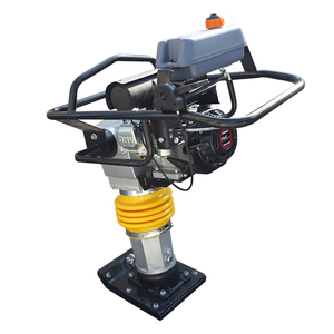High Productivity Jumping Jack Rammer for Soil Compaction Professional Tamping Rammer Gasoline Impact <b>Tamper</b> for Foundation - Product Image 1