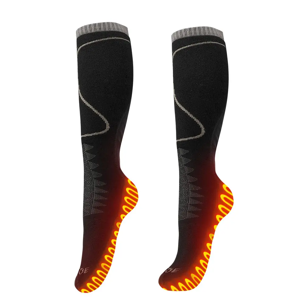 RAGIOE Rechargeable Smart Battery Customize Heated Thermal Socks Hot-sale Custom Brand Winter for Winter Socks Men Adults Sporty