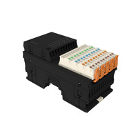 Module de couplage numérique d'entrée/sortie Ethernet Modbus TCP EdgeIO Sanhe SH818C IIoT pour système distribué, montage sur rail DIN