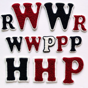 Patchs brodés en chenille 3D de haute qualité à <span class=keywords><strong>coudre</strong></span> sur les vêtements, les sacs, les chapeaux, pour la décoration DIY - Product Image 1