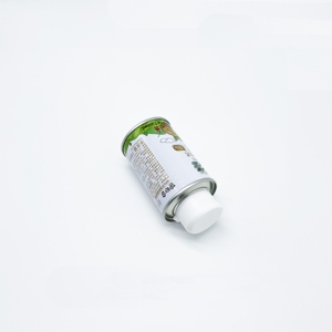 Petite boîte ronde en fer blanc de 100 ml de qualité alimentaire pour huile de noix, huile comestible, huile d'olive - Product Image 4