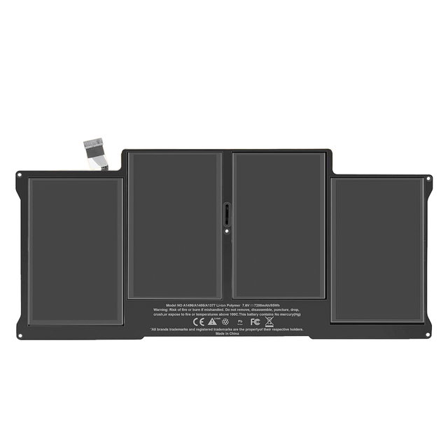 Factory Direct 7.6V 7150mAh Laptop Battery for Apple MacBook Air 13\" A1496 A1466 Models 2013-2017 MD760LL/A Batteries