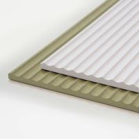 Panneaux en MDF rainurés flexibles Clad Flex pour îlot de cuisine, banc de cuisine, caractéristique en une seule pièce