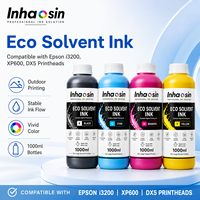 Encre éco-solvant 1L CMYK pour Epson I3200 XP600 DX5, imprimable sur vinyle thermocollant HTV pour l'impression graphique sur vêtements