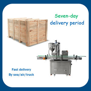 Máquina de llenado automática con bomba de pistón para líquidos viscosos, mermeladas, cosméticos, cremas corporales y pastas en tarros y botellas - Product Image 6