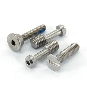 China Wholesales 2-56 8-32 6-32 Stainless Steel Hex Bolt Fastener Zinc Plated Hex Bolts And Nuts Hexagonal Center Bolt