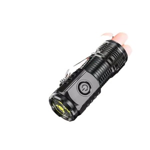 <b>Mini</b> <b>LED</b> Flashlight 500mA Rechargeable Portable Outdoor Use White <b>Light</b> - Product Image 1