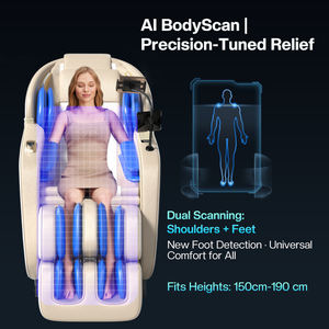 Snowfit 2025 6D SL Track China Bester Luxus High End Elektro Schwerelosigkeit Ganzkörper Stretching <span class=keywords><strong>Massage</strong></span> stuhl Ganzkörper - Product Image 5