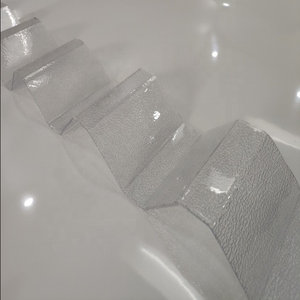 แผ่นผนังลูกฟูกโพลีคาร์บอเนตใสลายนูนดีไซน์ทันสมัยขนาด2มม. 2.5มม. 3มม. - Product Image 2