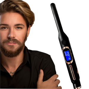 Lisseur de cheveux professionnel en céramique avec écran LED, chaleur réglable électriquement 120°C-230°C, pour salon et hôtel, compatible camping-car - Product Image 2