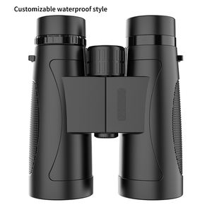12x4 2/10X42 지붕 프리즘 쌍안경 망원경 접이식 쌍안경 방수 안개 망원경 야외 여행 관광 - Product Image 4