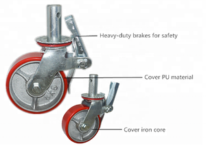 Rueda de Gin <span class=keywords><strong>para</strong></span> Obras de Construcción <span class=keywords><strong>para</strong></span> Levantar Mercancías Pesadas - Product Image 4
