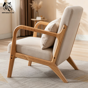 Canapé d'angle en bois, nouveau design, pour salon, fabrication sur mesure, petit MOQ, logo personnalisé, prix usine, éco-responsable. - Product Image 5