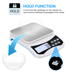 Báscula Digital <span class=keywords><strong>de</strong></span> <span class=keywords><strong>Cocina</strong></span> <span class=keywords><strong>de</strong></span> <span class=keywords><strong>Acero</strong></span> <span class=keywords><strong>Inoxidable</strong></span> Changxie, con Certificación ISO 9001, Antihuellas, 5 kg, Funciona con Pilas AAA, Apagado Automático - Product Image 4