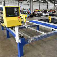Machine de découpe CNC combinée à flamme et plasma, compatible OEM, pour acier au carbone et acier inoxydable