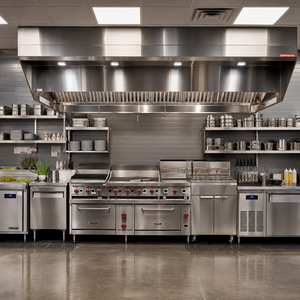 Solution tout-en-un pour équipement de cuisine d'hôtel : Hotte d'extraction de cuisson personnalisée en acier inoxydable CE NSF 304 - Product Image 6