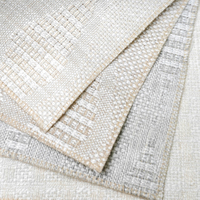 Tissu de rideau, modèles de rideaux en lin, texture naturelle douce, panneaux de draperie pour salon, chambre à coucher, fenêtre de ferme