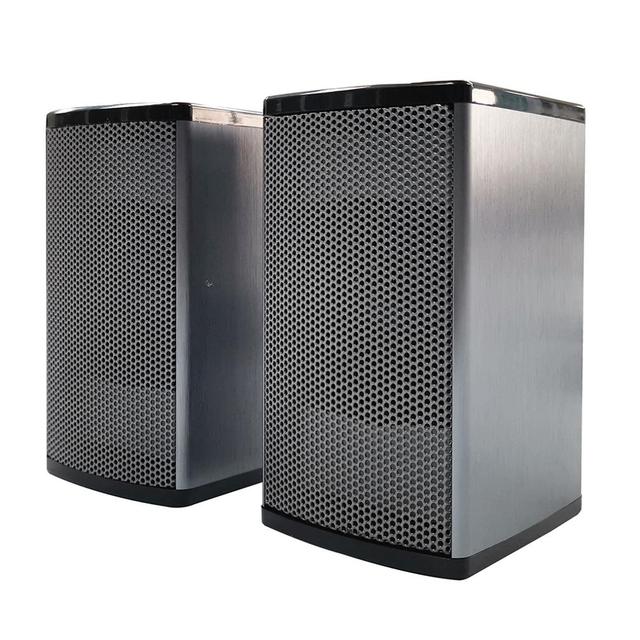 Aluminum USB Mini Speaker Computer Speaker Powered Stereo Multimedia Speaker for Notebook Laptop PC
