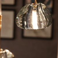Lustres En Cristal De Luxe Populaire Amérique Australie Lumière Led Pendentif Éclairage pour escalier
