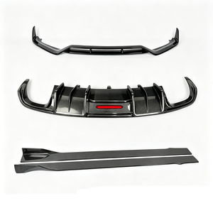 Kits carbone pour <span class=keywords><strong>Audi</strong></span> A5 <span class=keywords><strong>S5</strong></span> B8.5 2013-2016 : Lame avant, diffuseur arrière, spoiler, jupes latérales, canards, kits carrosserie - Product Image 2