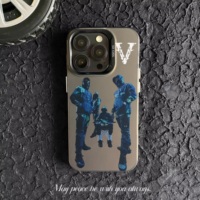 Coque de téléphone portable tendance VRUNK en PC rigide et TPU durable pour iPhone XS XR 11 12 13 14 15 16 17 Pro Max – Design mignon et élégant