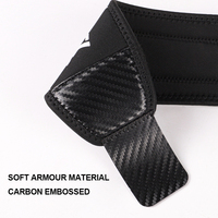 Attelle de poignet de protection avec large ouverture pour le pouce et panneau de protection souple, idéale pour le soutien du poignet lors des soulevés de terre