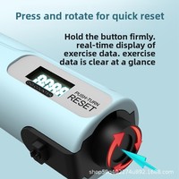 Fortalecedor de Agarre Digital Ajustable de Doble Ajuste 5-60KG con Contador para Ejercicios de Antebrazo y Dedos, Terapia de Mano