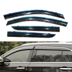 Deflector de Ventana Lateral Adhesivo para Coche, Visera con Protección Solar y Lluvia, Ventvisor para CITY 2010-2014 - Product Image 6