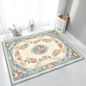 Bohoフラットパイルオリエンタルペルシャデザインカーペットボヘミアベッドサイドソファ滑り止めエリア敷物リビングルーム用 - Product Image 1