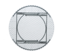 Tables rondes pliantes en plastique de 60 pouces pour événements, fêtes, mariages, extérieur, vente en gros